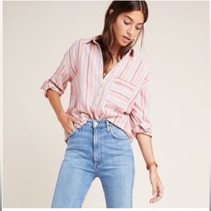 MAEVE BY ANTHROPOLOGIE linen shirt